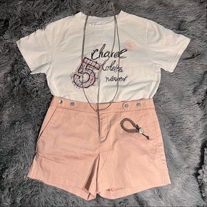 CALVIN KLEIN low to mid rise fleshy-pink shorts size 6